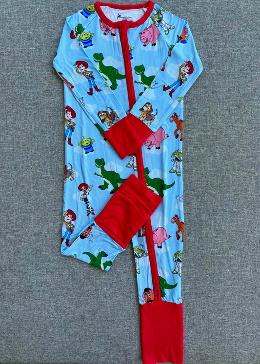 Toys One Piece Bamboo Pajamas RTS