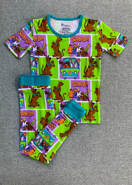 Scooby Two Piece Bamboo Pajamas RTS