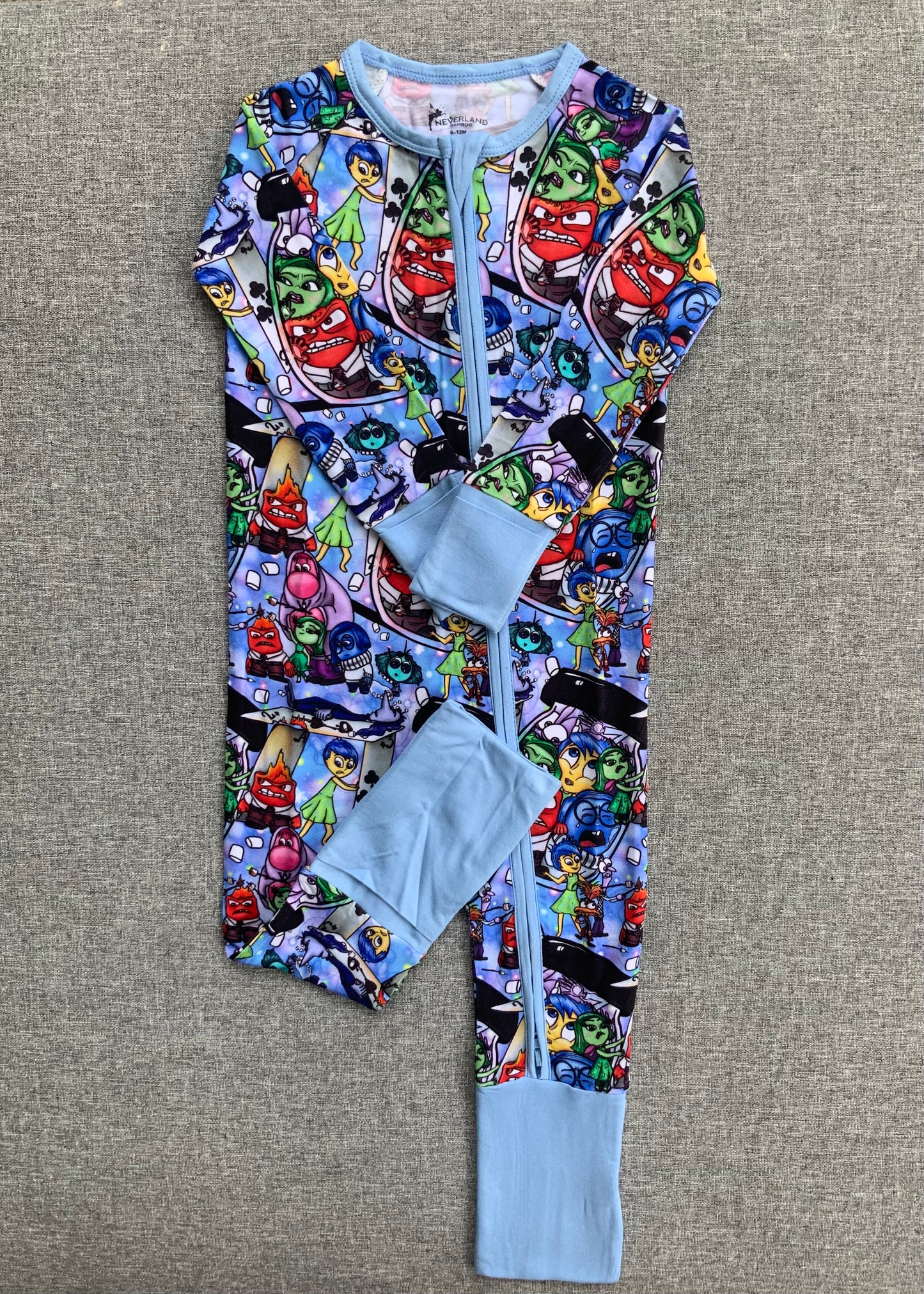 Emotions One Piece Bamboo Pajamas RTS